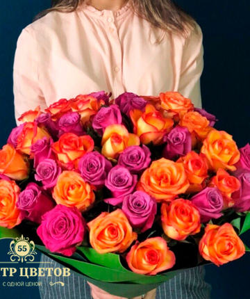 Букет из 35 эквадорских роз