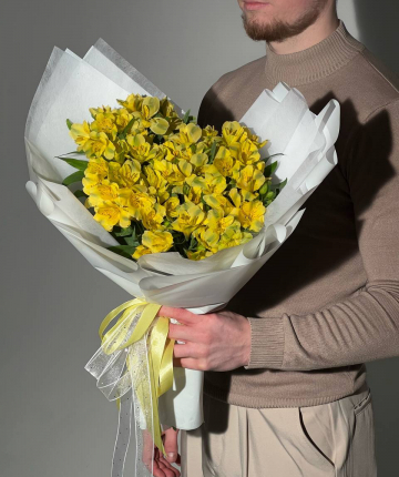 Букет из альстромерий - 13 шт
